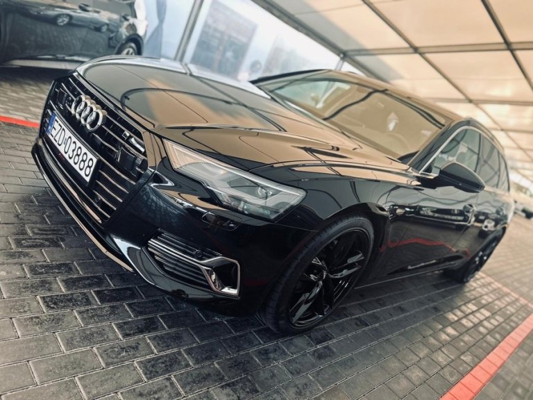 audi a6 kombi czarny-nowe 11