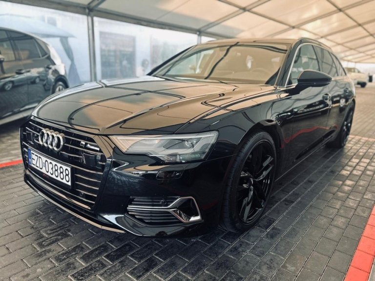 audi a6 kombi czarny-nowe 13