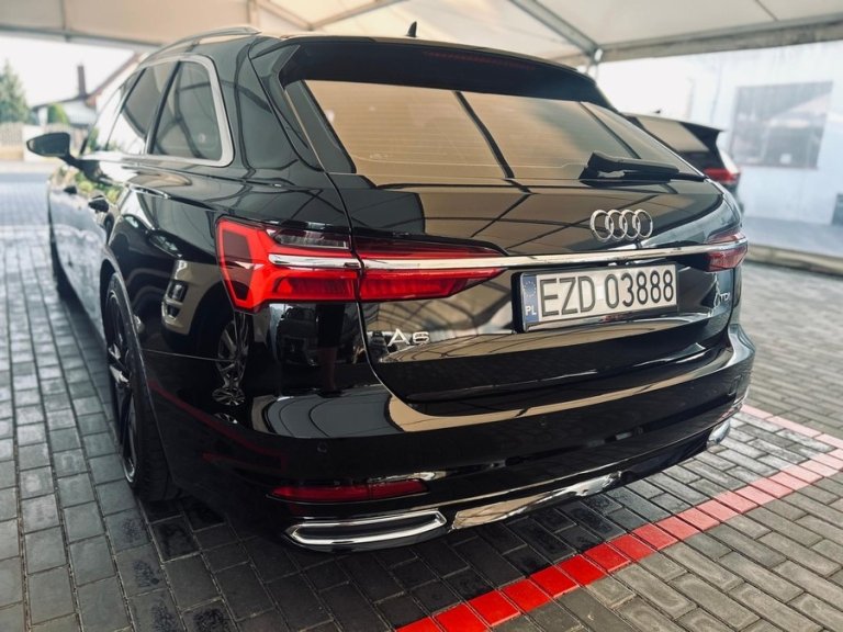 audi a6 kombi czarny-nowe 2